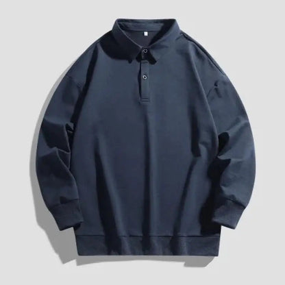 ARMANI® Long Sleeve Polo Shirt