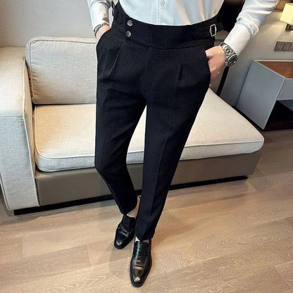 BAGNAIA® Men´s High Waist Formal Pants